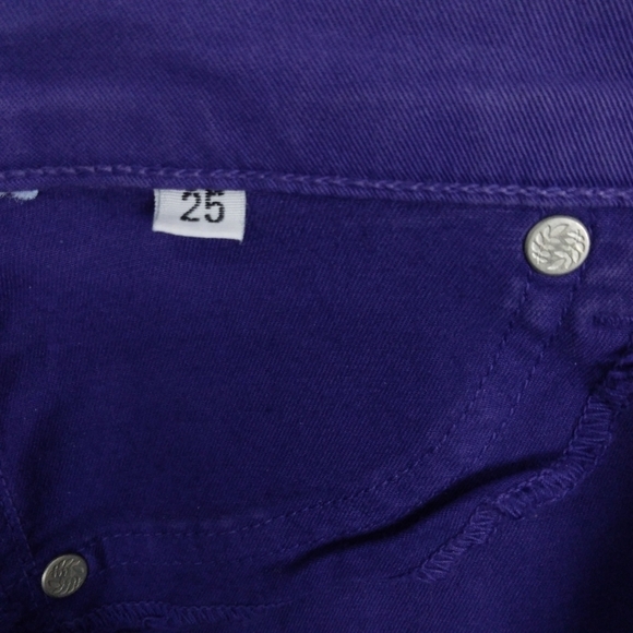 Rag & Bone Legging Jean in Purple - Picture 8 of 9